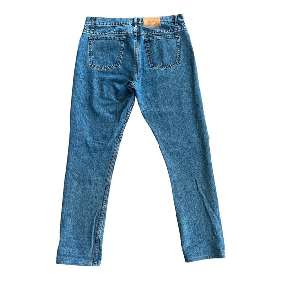 Aime Leon Dore Distressed Medium Wash Denim Slim Jeans - Picture 2 of 15